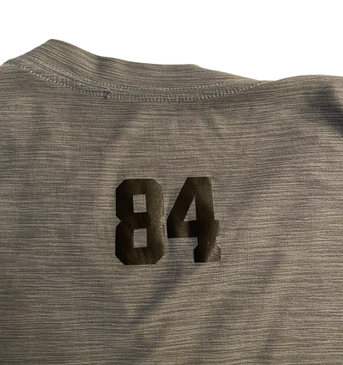 Erik Krommenhoek USC Football Team Issued Workout Shirt with Number on Back (Size 2XL)