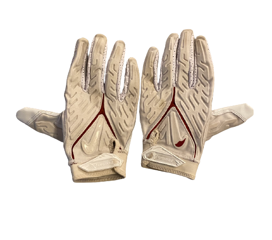 Erik Krommenhoek USC Player Exclusive Football Gloves (Size XL)