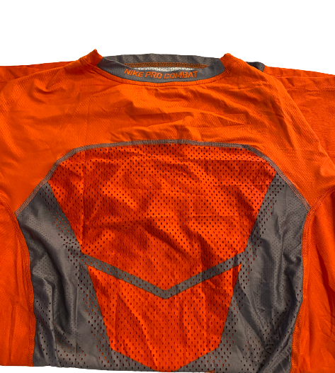 Floirida Football Team Issued Compression Workout Shirt (Size 3XL)