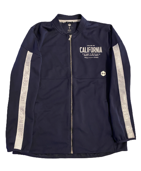 Kekoa Crawford California Football Team Issued Jacket (Size L)