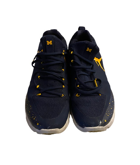 Kekoa Crawford Michigan Football Exclusive Workout Shoes (Size 12.5)