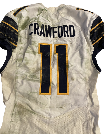 Kekoa Crawford California Football 2019 Redbox Bowl Game Worn Jersey (Size 44) - Photo Matched