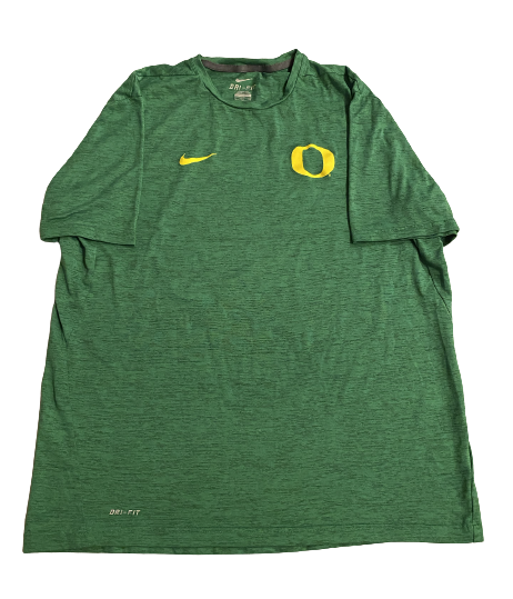 Nate Heaukulani Oregon Football Team Issued Workout Shirt (Size XL)