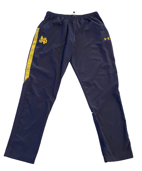Adam Shibley Notre Dame Football Team Issued Sweatpants (Size XL)
