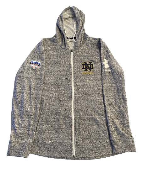 Adam Shibley Notre Dame Football Team Exclusive PlayStation Fiesta Bowl Jacket (Size XL)