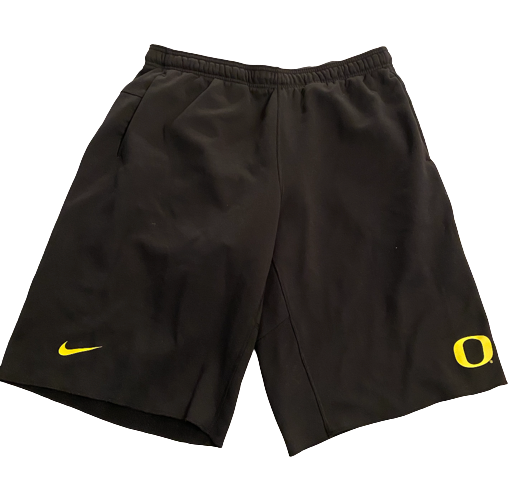 Nate Heaukulani Oregon Football Exclusive Sweatshorts (Size XL)