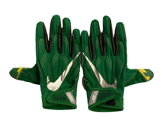 Nate Heaukulani Oregon Football Player Exclusive Football Gloves