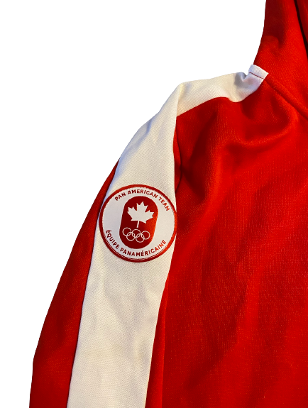 Victoria Hayward Team Canada Softball 2019 SIGNED Pan American Game Jacket (Size Women&