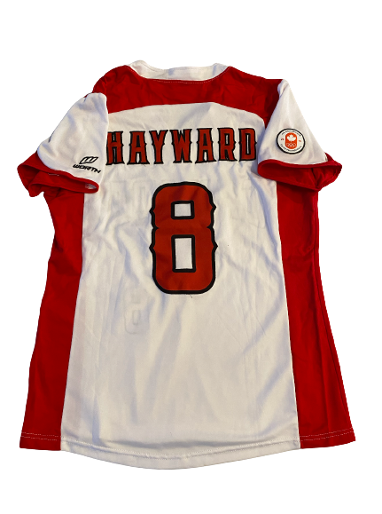 Victoria Hayward Team Canada Softball SIGNED Game Jersey (Size S)