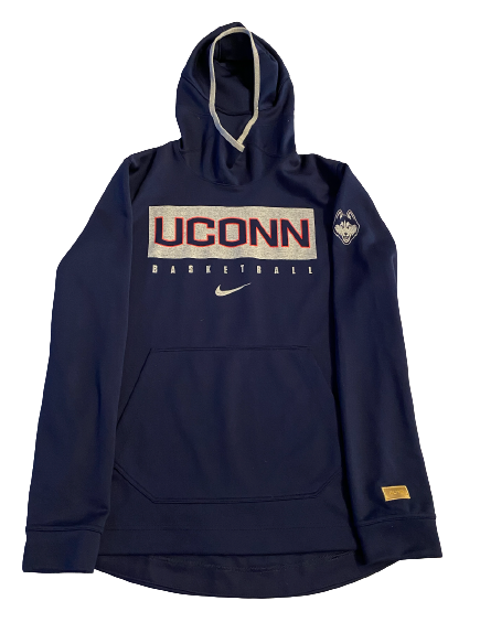 Megan Walker UCONN Basketball Sweatshirt with Gold Elite Tag (Size M)