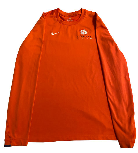 Will Swinney Clemson Football Team Issued Long Sleeve Shirt (Size S)