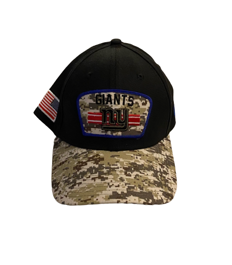 Collin Johnson New York Giants Salute To Service Hat (Size M/L)