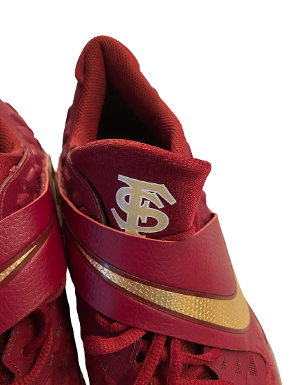 Chase Haney Florida State Baseball Player Exclusive Shoes (Size 12)