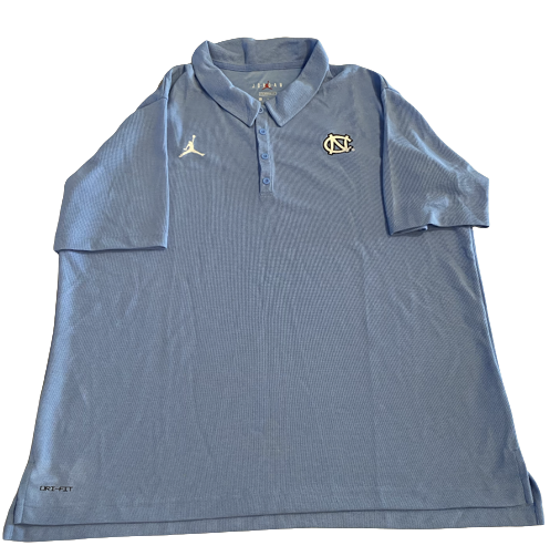 Braden Hunter North Carolina Football Team Issued Polo Shirt (Size XL)