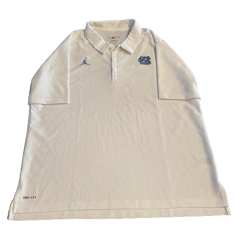 Braden Hunter North Carolina Football Team Issued Polo Shirt (Size XL)