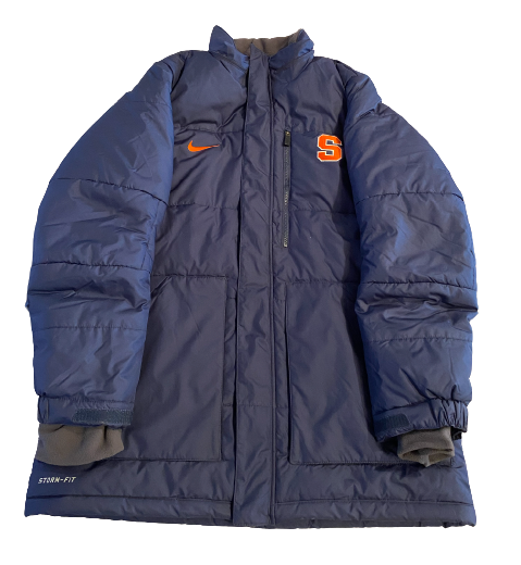 AJ Calabro Syracuse Football Exclusive Heavy-Weight Winter Jacket (Size XL)
