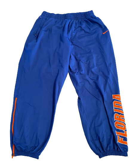 Brett Heggie Florida Football Team Issued Travel Sweatpants (Size 4XL)