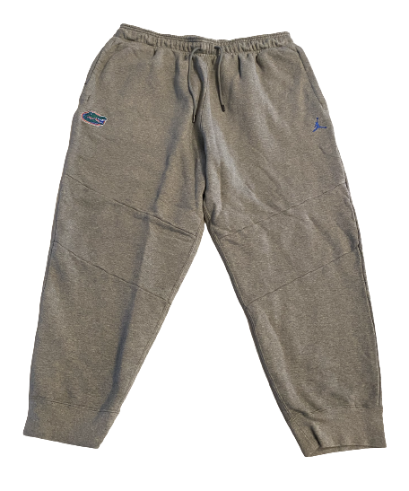 Brett Heggie Florida Football Team Issued Travel Sweatpants (Size 3XL)