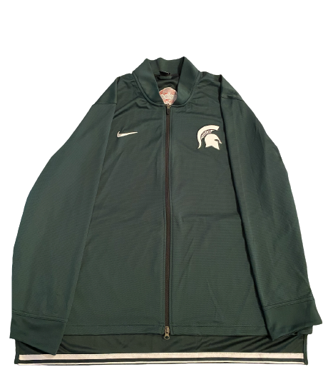 Kevin Jarvis Michigan State Football Exclusive Redbox Bowl Travel Jacket (Size 3XL)