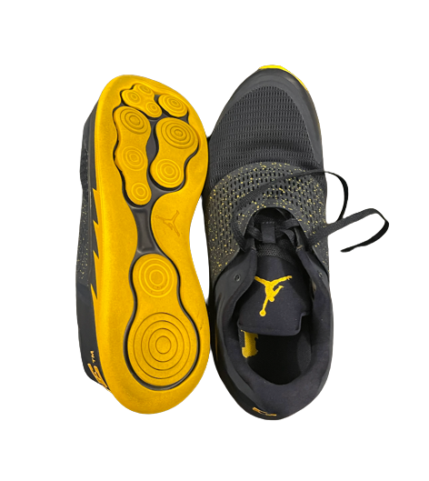 Michigan Basketball Jordan Training Shoes (Size 10)