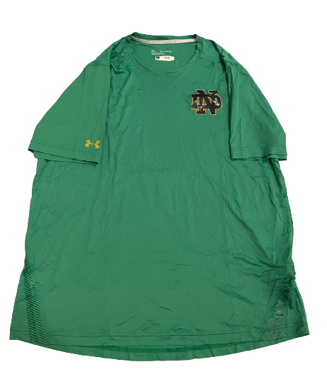 Mike McCray Notre Dame Football Under Armour T-Shirt (Size 2XL)