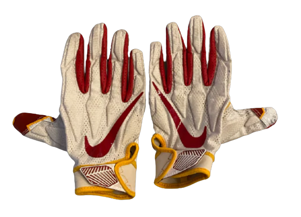 Samuel Oram Jones USC Player Exclusive Football Gloves Size 2XL The Players Trunk