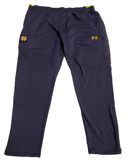 Mike McCray Notre Dame Football Under Armour Sweatpants (Size 2XL)