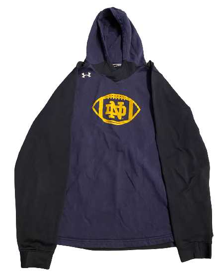 Mike McCray Notre Dame Football Under Armour Sweatshirt (Size 2XL)