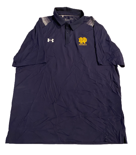 Scott Daly Notre Dame Football Polo Shirt (Size XL)