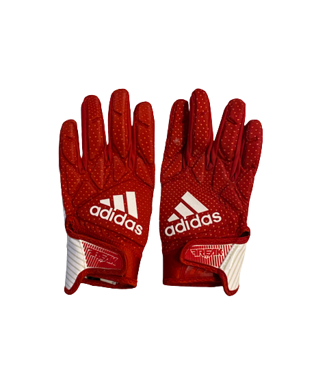 Lawrence White Tampa Bay Buccaneers Team Issued Adidas Gloves (Size L)