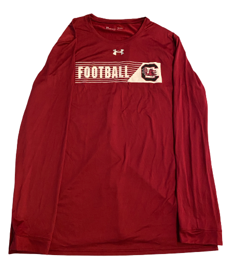 Israel Mukuamu South Carolina Football Team Issued Long Sleeve Shirt (Size L)