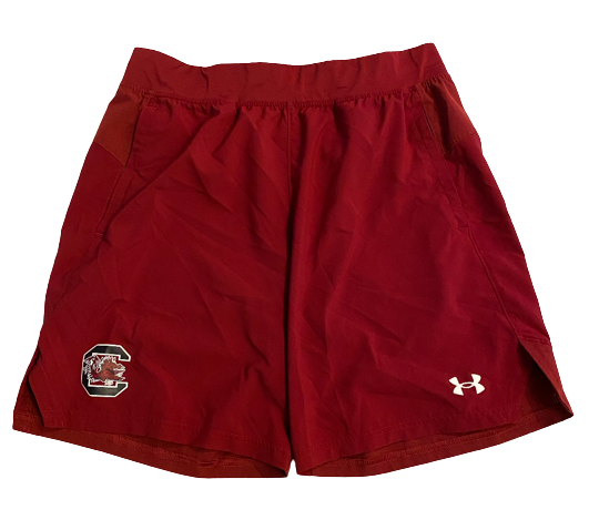 Israel Mukuamu South Carolina Football Team Issued Workout Shorts (Size L)