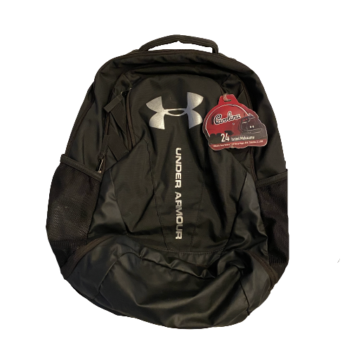Israel Mukuamu South Carolina Football Team Issued Backpack with Player Tag