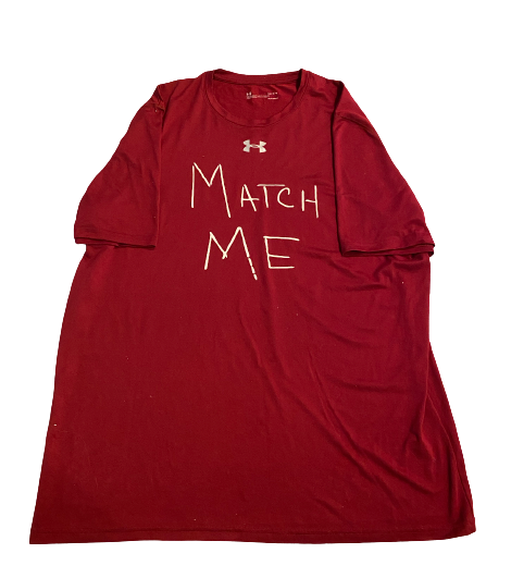 Israel Mukuamu South Carolina Football Team Issued "Match Me" T-Shirt (Size L)
