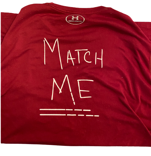 Israel Mukuamu South Carolina Football Team Issued "Match Me" T-Shirt (Size L)