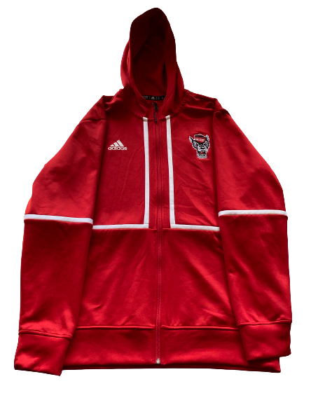 Jericole Hellems NC State Basketball Team Issued Jacket (Size XLT)
