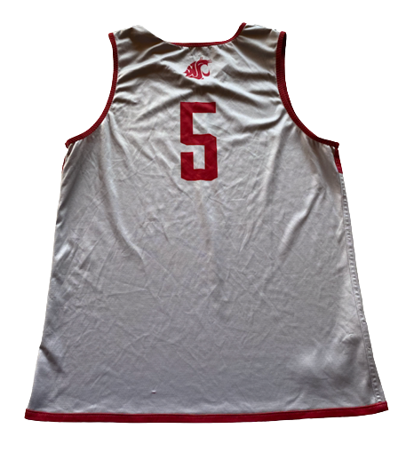 Marvin Cannon Washington State Basketball Team Exclusive Reversible Practice Jersey (Size M)