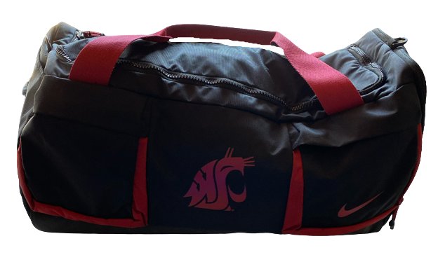 Marvin Cannon Washington State Basketball Team Exclusive Travel Duffel Bag with Number