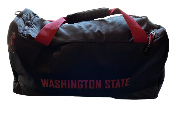 Marvin Cannon Washington State Basketball Team Exclusive Travel Duffel Bag with Number