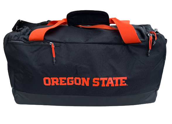 Xzavier Malone-Key Oregon State Basketball Team Exclusive Travel Duffel Bag