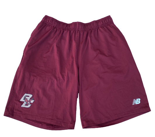 Shawn Asbury Boston College Football Team Issued Shorts (Size L)