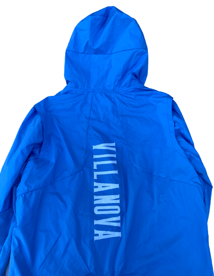 Kelly Jekot Villanova Basketball Team Issued Windbreaker Jacket (Size M)