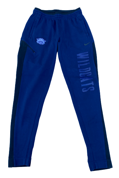 Kelly Jekot Villanova Basketball Team Issued Travel Sweatpants (Size MT)