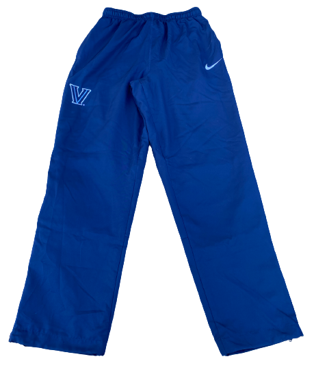 Kelly Jekot Villanova Basketball Team Issued Travel Sweatpants (Size LT)