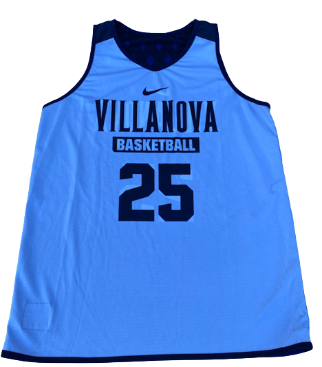 Kelly Jekot Villanova Basketball Exclusive Reversible Practice Jersey (Size L)