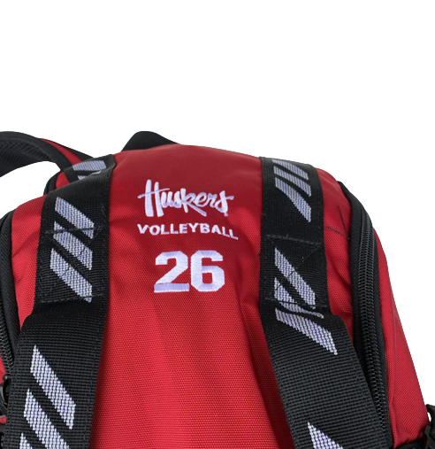 Lauren Stivrins Nebraska Volleyball Player Exclusive Travel Backpack with Number