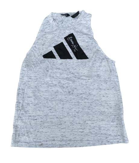 Lauren Stivrins Nebraska Volleyball SIGNED Adidas Tank (Size M)
