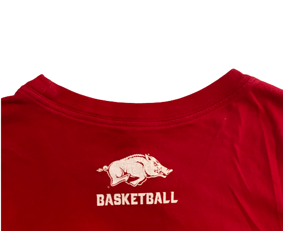 Emeka Obukwelu Arkansas Basketball Team Issued Workout Shirt (Size XL)
