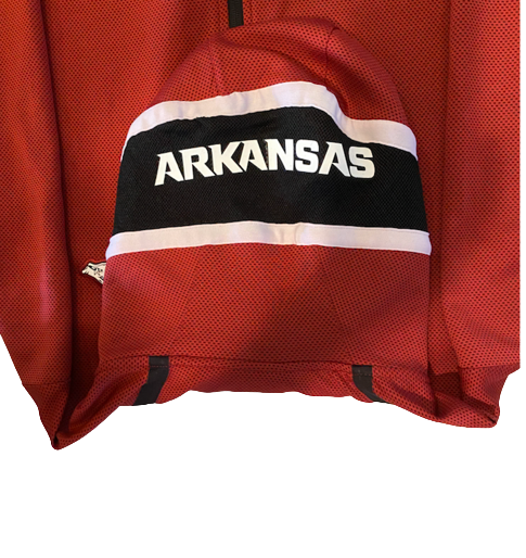Emeka Obukwelu Arkansas Basketball Team Issued Pre-Game Jacket (Size XLT)