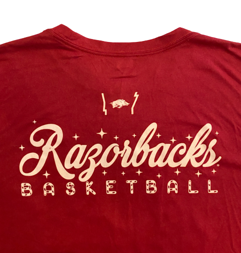 Emeka Obukwelu Arkansas Basketball Team Exclusive Long Sleeve Shirt (Size XL)